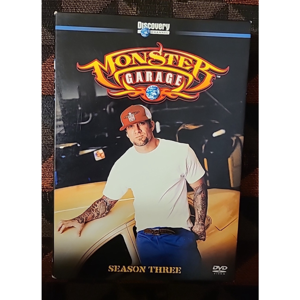 Monster Garage Season Three 3 (DVD, 2005, 3-Disc Set, Region 1) With Slipcover